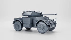 T17E1 Staghound Mk.III - UK Army - 28mm Scale - Bolt Action - wargame3d - Bild 1 von 6