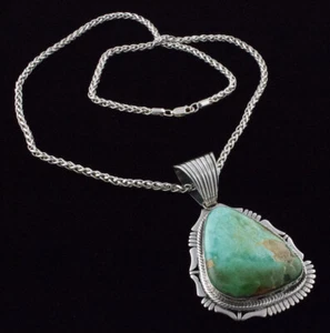 Collar Turquesa Royston Natural con Diseño Caja de Sombras Reversible - Imagen 1 de 5