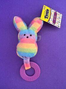 NWT Peeps Easter Dog Pet Toy DanDee Rainbow Gay Pride SALE!