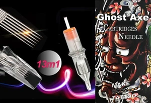 PREMIUM cartridge Ghost Axe MAGNUM 13 m1 10pcs needles - Picture 1 of 1