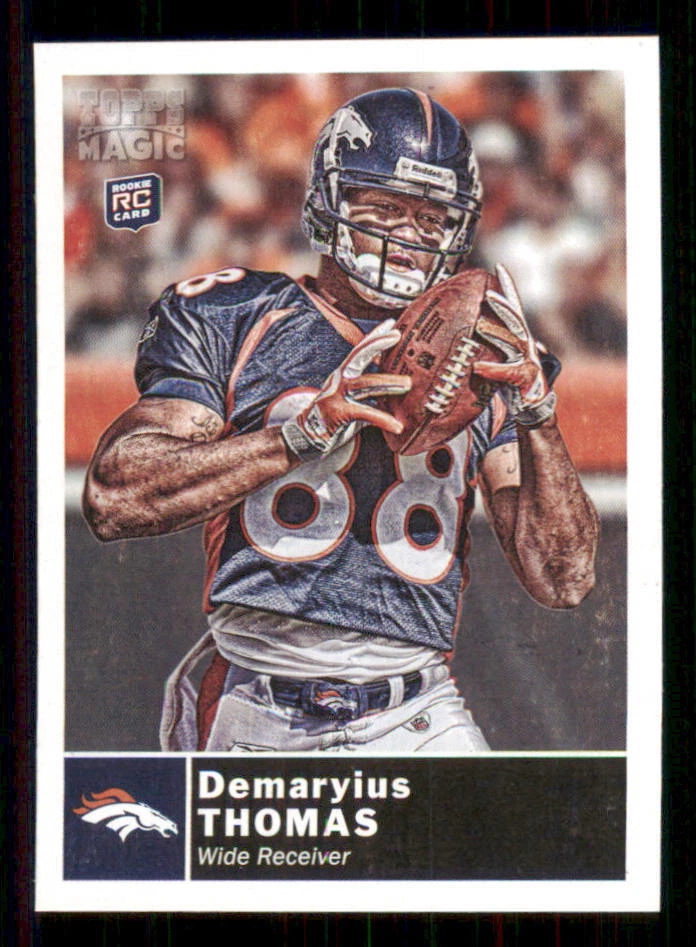 2010 Topps Magic Mini #199 Demaryius Thomas - Image 1 of 2