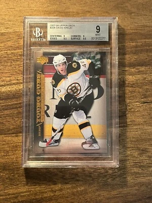 David Krejci Young BGS Guns Graded 9  - Image 1 of 2
