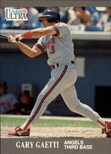 1991 Ultra Update Baseball Card #8 Gary Gaetti