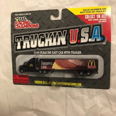 Racing Champions Truckin U.S.A. Eggspress Lane 1:144 1997   Foto 1 de 2