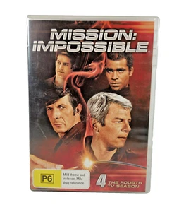 Mission Impossible : Complete Season 4 (DVD, 1966) Region 4 Tracked Postage - Picture 1 of 6
