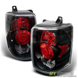 Black 1993-1998 Jeep Grand Cherokee Tail Lights Brake Lamps Left+Right 93-98 Set - Picture 1 of 7