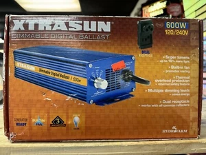 XTRASUN Dimmable Digital Ballast 600W 120/240V (Open Box) - Picture 1 of 6