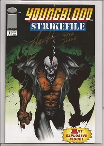 YOUNGBLOOD: STRIKEFILE #1 – GOLD SIGNATURE - FLIP BOOK – JAE LEE – W/DF COA - Picture 1 of 2