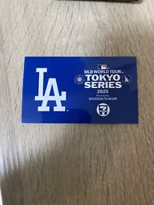 2025 Mlb Tokyo Series Los Angeles Dodgers Sticker 7-11 Exclusive - Picture 1 of 1