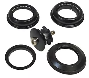 Fahrrad Steuersatz A-Head 1 1/8" semi integriert Kugelring Alu Lenkkopflager - Bild 1 von 6