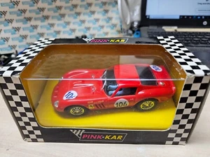 PINK KAR CV008 FERRARI 250 GTO TARGA FLORIO 1963 ROJO #106 ¡¡TOTALMENTE NUEVO!!! - Imagen 1 de 5