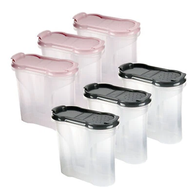Gewürzdosen 300ml Gewürzbox Schüttdosen Streudose Frischhaltedosen Vorratsdosen - Bild 1 von 4