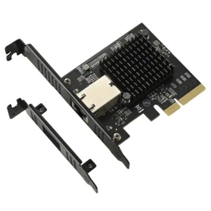 Fast Speed PCIe 4X to Single Port 10Gbps Ethernet Networking Card for Desktop - Picture 1 of 7