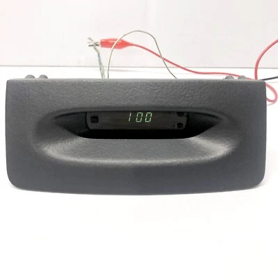 00-05 Toyota Echo Reloj Gris Bisel Panel 83911-52010-B0 OEM OPT 2000 01 02 03 04 Foto 1 de 4