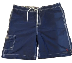 Polo By Ralph Lauren Men's Navy Blue Swim Trunks Size L - Picture 1 of 4