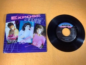 E5-3 EXPOSE Let Me Be The One / Love Is Our Destiny - 1987 - AS1-9617 - Picture 1 of 6
