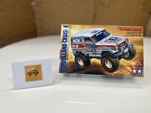 Tamiya 19013 Mini 4WD Toyota Land Cruiser '90 Paris-Dakar 1/32 scale Kit NEW - Picture 1 of 6