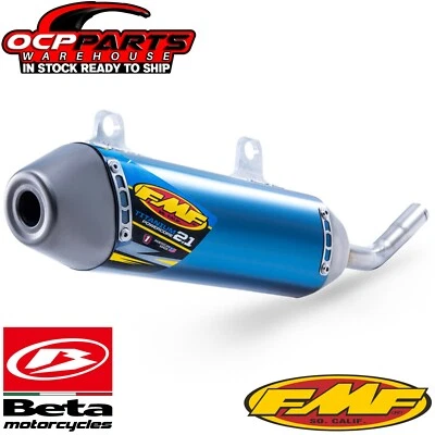 FMF EXTREME TITANIUM 2.1 SILENCER EXHAUST 2020-2024 BETA 200 250 300 RR 2-STROKE - Image 1 of 3