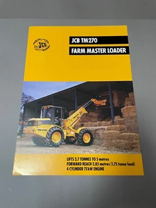 JCB TM270 Farm Master Loader Brochure - Picture 1 of 2