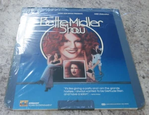 HBO Presents Bette Midler Show Vintage CED VideoDisc NEW Sealed - Rare - Picture 1 of 2