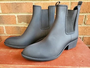 Black Soho Boots Women's Ankle Boot Sz US 9 - Picture 1 of 9