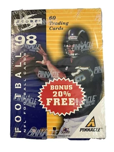 1998 SCORE PINNACLE FOOTBALL FACTORY SEALED BOX MOSS, MANNING ROOKIE - Picture 1 of 9