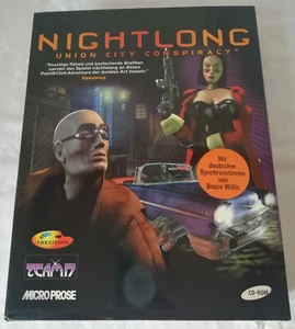 PC - Nightlong - Union City Conspiracy (Trecision/Micro Prose 1998) Big Box - Bild 1 von 5