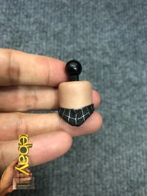 1/6 Hot Toys MMS728 Spider-Man 3 traje negro cuello de lujo para figura de acción Foto 1 de 4