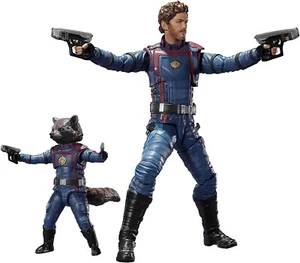 NUEVA FIGURA DE ACCIÓN S.H.Figuarts Star Lord & Rocket Raccoon Guardianes de la Galax - Imagen 1 de 3