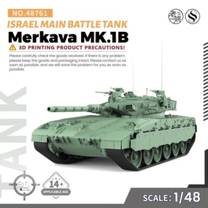 SSMODEL 761 1/48 Kit Modelo Militar Israel Merkava MK.1B Tanque de Batalla Principal JUEGOS - Imagen 1 de 5