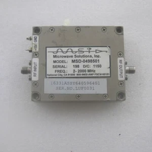 1PC MSD-0498501 2-2000MHz 32db 24dbm RF amplifier - Picture 1 of 1