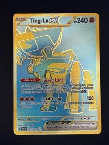 Pokemon - Ting-Lu ex - 244/091 Paldean Fates - Hyper Rare - Near Mint - Picture 1 of 2