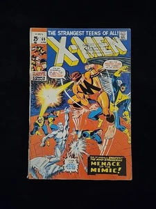 X-Men #69 Marvel 1971 Mimic Auftritt "Menace of The Mimic" Sehr guter Zustand - Bild 1 von 12