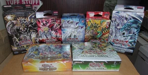 YU GI OH MONSTER MAYHEM & DUELIST'S ADVANCE BOXES + (5) DIFFERENT DECKS - Picture 1 of 1