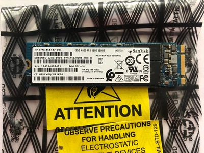 SANDISK SSD X400 M.2 2280 128GB SSD SD8SN8U-128G-1006 - Image 1 of 2