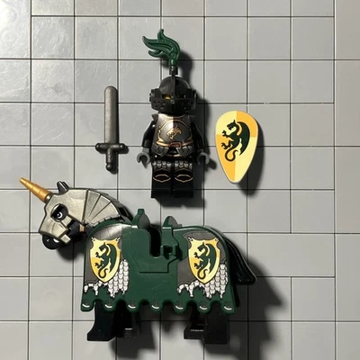 LEGO Dragon Knight And Horse Minifigure cas495 Armor Castle Kingdom B1 9 - Image 1 of 4