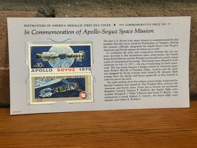 1975 Commemorative Stamps Of Apollo-Soyuz Space Mission - Image 1 of 3