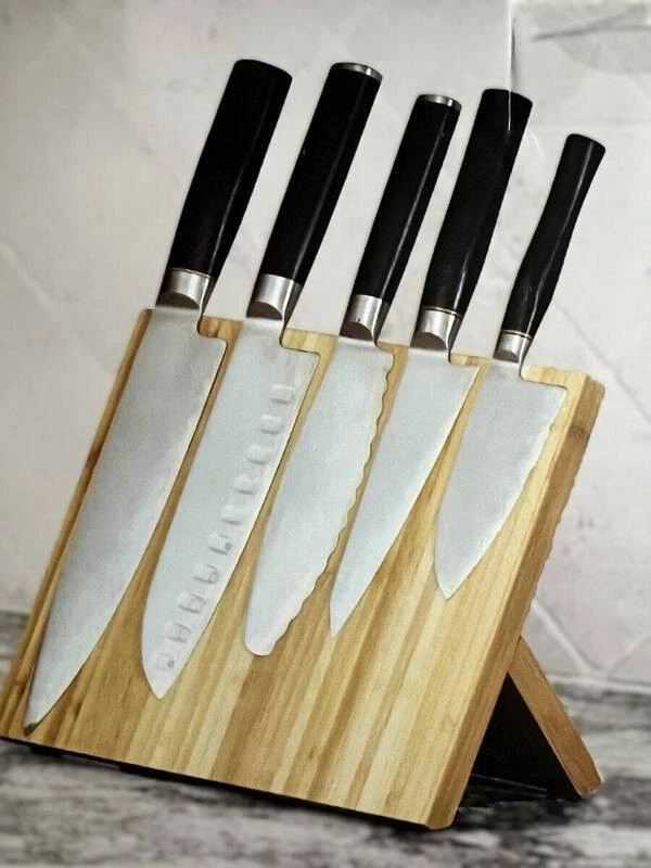 Magnetic Bamboo Knife Dock Brand New - Image 1 of 1