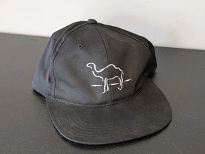 Vintage Camel Zigarettenhut Snapback Cap Herren schwarz weiß Stickerei - Bild 1 von 7