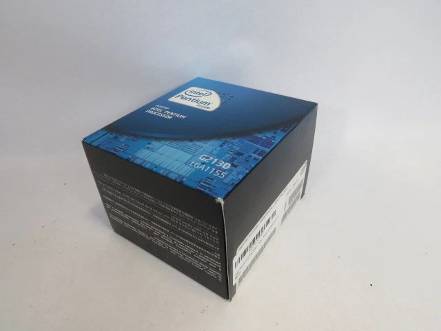 Procesador Intel G2130-LGA1155 Intel Pentium 3,2 GHz 3 MB de caché 55 W SELLADO NUEVO Foto 1 de 2