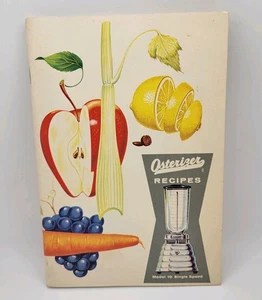 Vintage 1950er Osterizer Rezeptbuch Mixer Rezepte Getränke Desserts Illustrationen - Bild 1 von 7