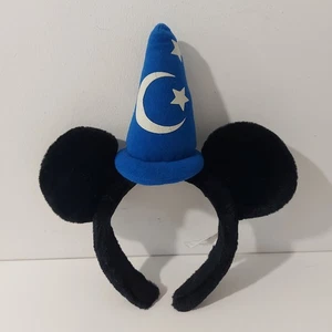 Vinrage Disney World Mickey Mouse Fantasia Sorcerer Ears Headband Original - Picture 1 of 5