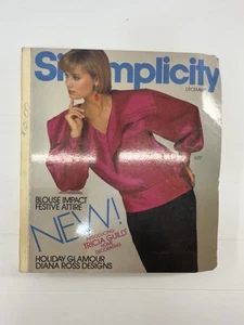 Simplicity December 1983 Counter Top Patterns Catalog 80s Fashion Sewing Retro - Picture 1 of 6