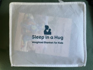 Gewichtsdecke für Kinder - Sleep In A Hug. 5 Pfund Grau. NEU - Bild 1 von 4