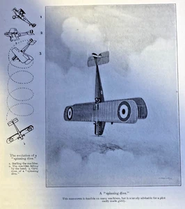 1918 Airplanes Safety in Air Flight Charles Lincoln Freeston illustrated - Picture 1 of 7