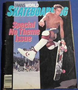TRANSWORLD SKATEBOARDING MAGAZINE-DEC 1986 R. MULLEN COVER  CRAIG JOHNSO-VINTAGE - Picture 1 of 9