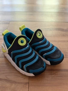 Nike Dynamo Go Black Volt weiß Kinder Slipper Sneaker Schuh DH3438-003 Jugend Gr. 1Y - Bild 1 von 8