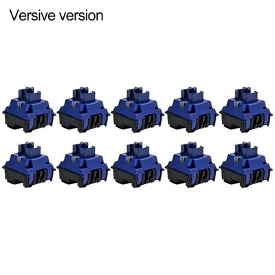 10 interruptores de teclado mecánicos silenciosos/clicosos, ópticos para juegos, silenciosos T8X9 Foto 1 de 4