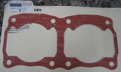 Junta de cilindro genuina Yamaha YZ80 1984-1987 OEM 87M-11351-02-00 Foto 1 de 4