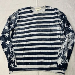Vintage Ralph Lauren Denim & Supply amerikanische Flagge T-Shirt selten Herren Größe XXL USA - Bild 1 von 16